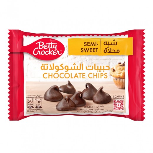 Betty Crocker Semi-Sweet Chocolate Chips (200 g)