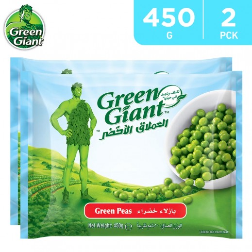 Green Giant Frozen Green Peas 2 x 450 g - delivered by Taw9eel Fast