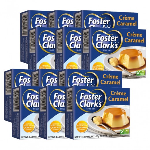 Foster Clark's Creme Caramel 12 x 71 g