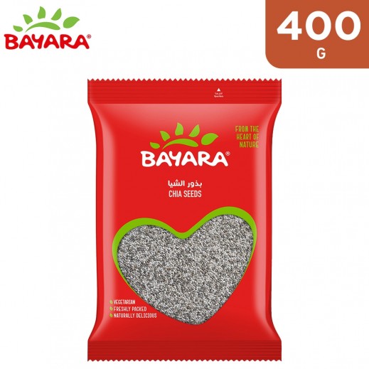 Bayara Chia Seeds 400 g - delivered by Taw9eel Fast