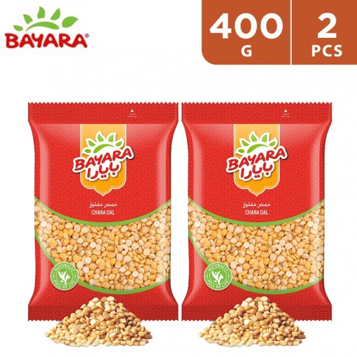 Bayara Chana Dal 2 x 400 g - delivered by Taw9eel Fast
