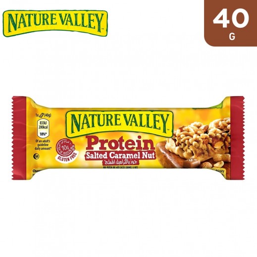 Nature Valley Salted Caramel Protein Nut Bar 40 g - delivered by Taw9eel Fast