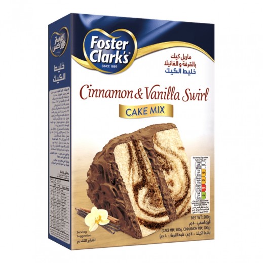 Foster Clark's Cinammon &Vanilla Swirl Cake 500 g