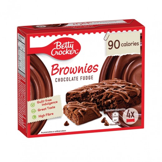 Betty Crocker Brownie Choco Fudge 4 x 24 g 