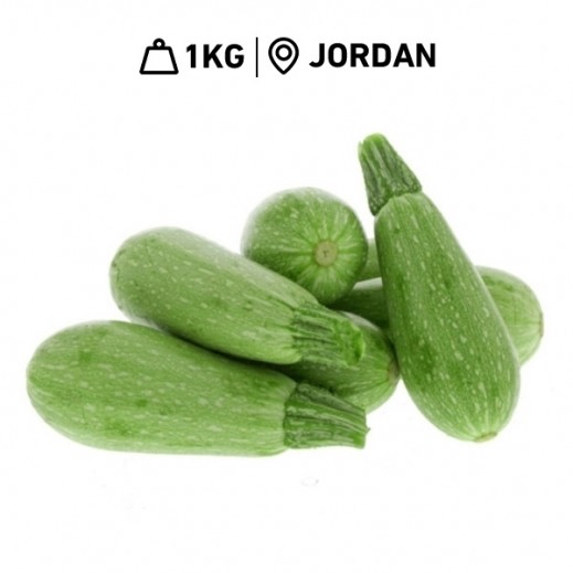 Fresh Jordanian Zucchini (1 kg Approx.) - delivered by Taw9eel Fast