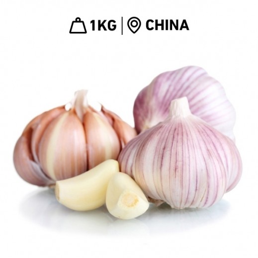 Fresh Chinese Garlic (1 kg Approx.) - delivered by Taw9eel Fast