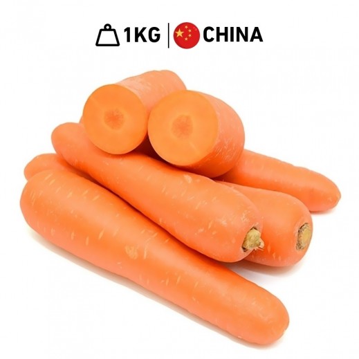 Fresh Chinese Carrots 1 kg Approx. - delivered by Taw9eel Fast