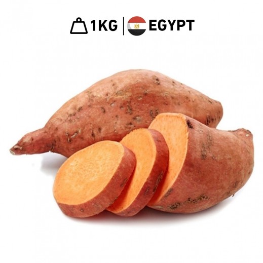Fresh Egyptian Sweet Potatoes 1kg Approx. - delivered by Taw9eel Fast