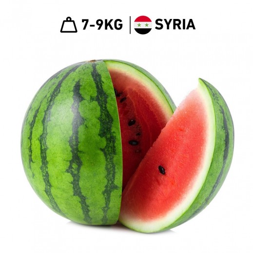 Fresh Syrian Watermelon (7 - 9 kg Approx)   - delivered by Taw9eel Fast