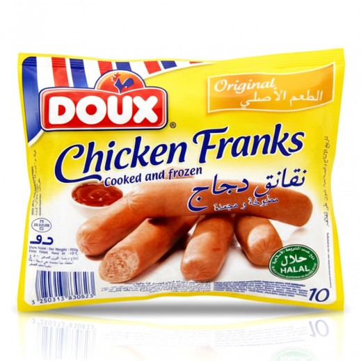 Doux Frozen Original Taste Chicken Franks 400 g