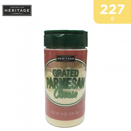 Heritage Grated Parmesan Cheese 227 g - delivered by Taw9eel Fast