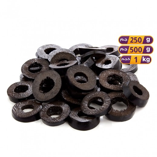 Spanish Sliced Black Olives  - delivered by Taw9eel Fast