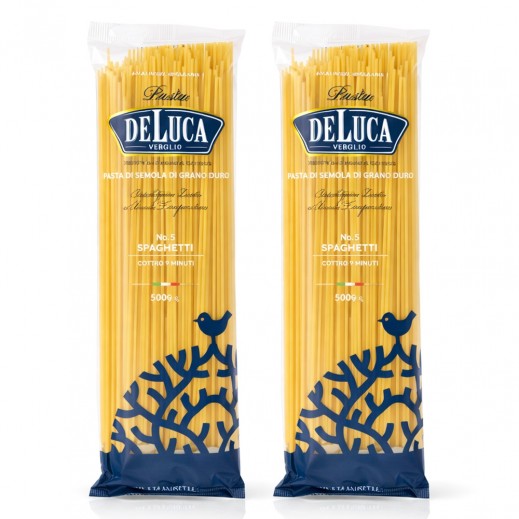 Deluca Italian Spaghetti 2x500g