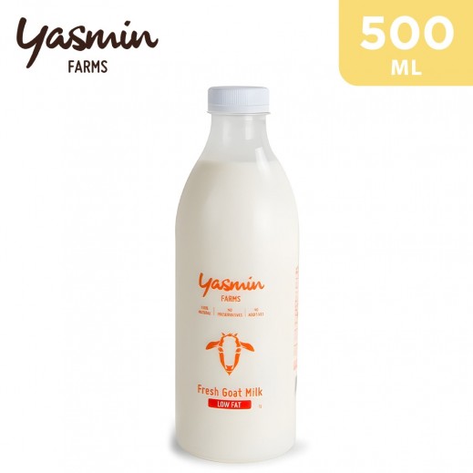 Yasmin Farms Fresh Low Fat Goat Milk (500 ml) - delivered by Taw9eel Fast