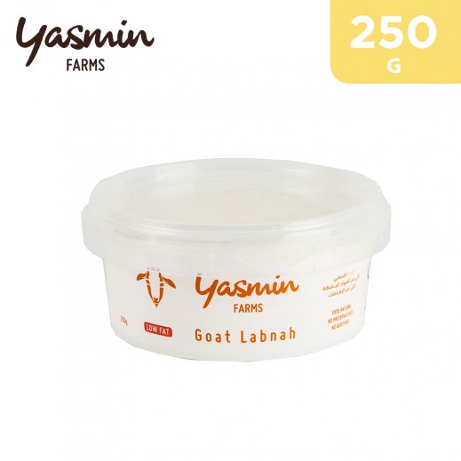 Yasmin Farms Low Fat Goat Soft Labneh 250 g - delivered by Taw9eel Fast