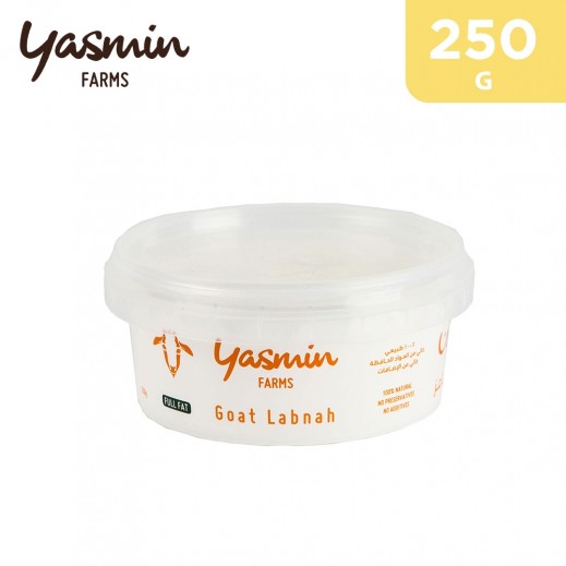 Yasmin Farms Full Fat Goat Soft Labneh 250 g - delivered by Taw9eel Fast