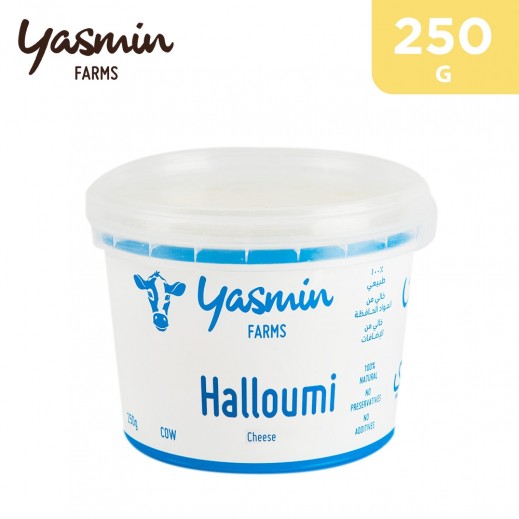 Yasmin Farms Halloumi Cow Cheese 250 g - delivered by Taw9eel Fast