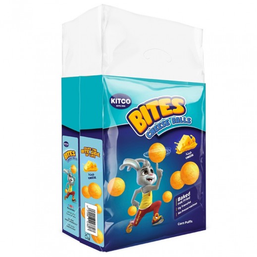 Kitco Bites Corn Cheese Balls Bag 20 x 20g - delivered by Taw9eel Fast