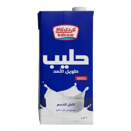 Kdcow Long Life Full Cream Milk 1 L - delivered by Taw9eel Fast