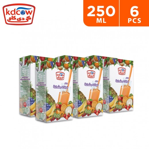 KDCOW Nectar Cocktail Juice 6x250 ml - delivered by Taw9eel Fast