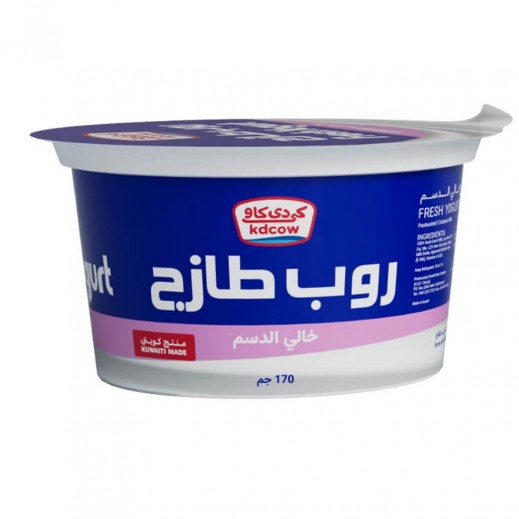 Kdcow Fresh Skimmed Yoghurt 170 g - delivered by Taw9eel Fast