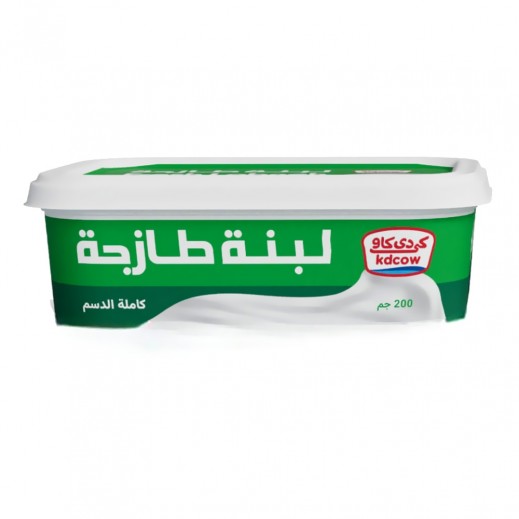 Kdcow Fresh Full Cream Labneh 200 g - delivered by Taw9eel Fast