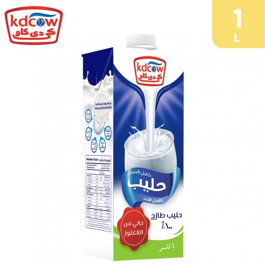 Kdcow UHT Lactose Free Milk 1 L - delivered by Taw9eel Fast