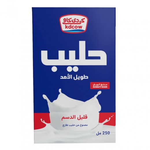 Kdcow UHT Low Fat Milk 250 ml - delivered by Taw9eel Fast