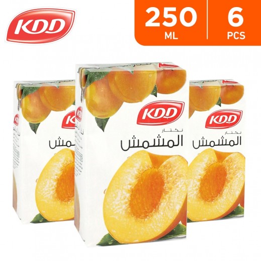 KDD Apricot Juice 6 x 250 ml