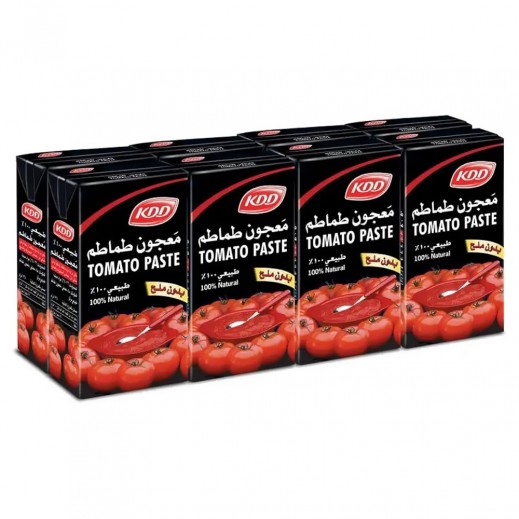 KDD Tomato Paste 135 g 7 + 1 Free - delivered by Taw9eel Fast