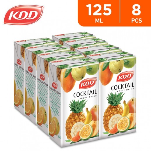 KDD Cocktail Juice 8 x 125 ml - delivered by Taw9eel Fast