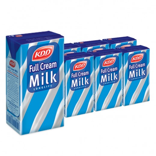 KDD Full Cream Milk 6x250 ml - delivered by Taw9eel Fast