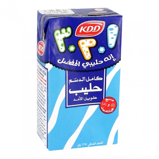 KDD Long Life Full Cream Milk 125 ml - delivered by Taw9eel Fast
