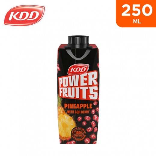 Buy KDD Powerfruits Juice (Goijberry, Pineapple) 250 ml delivered by