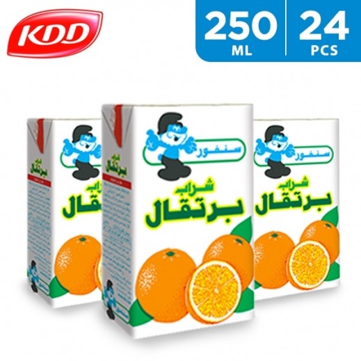 KDD Orange Sunfor Drink 24 x 250 ml - delivered by Taw9eel Fast
