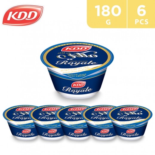 KDD Royale Yoghurt 6 x 180 g - delivered by Taw9eel Fast