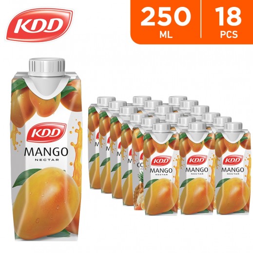KDD Mango Fruit Drink Prisma 18 x 250 ml - delivered by Taw9eel Fast