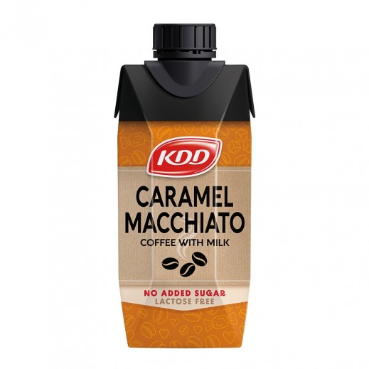 KDD Caramel Macchiato Coffee With Milk 250 ml - delivered by Taw9eel Fast