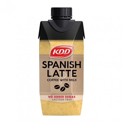 KDD Spanish Latte Coffee With Milk 250 ml - delivered by Taw9eel Fast