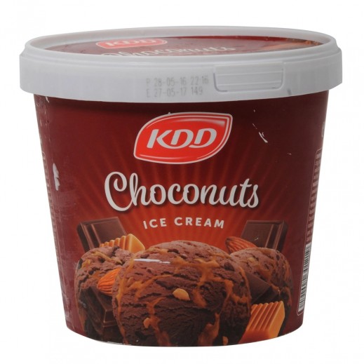 KDD Chocolate Nuts Ice Cream 1L