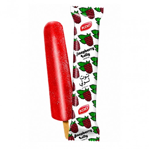 KDD Raspberry Lolly Stick Ice Cream 62.5ml - delivered by Taw9eel Fast