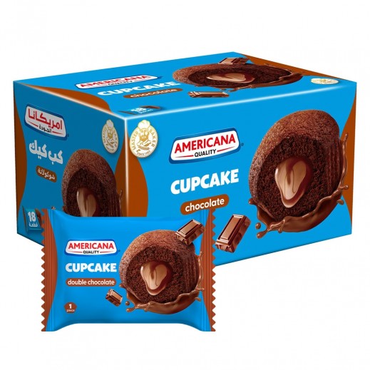 Americana Chocolate Cupcake 18 x 28 g