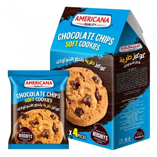 Americana Chocolate Chips Soft Cookies 4 x 40g