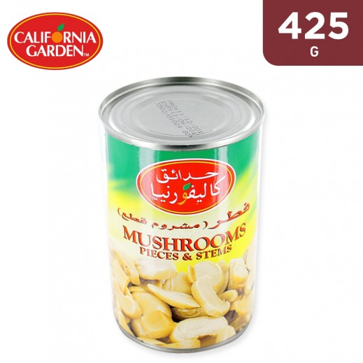 California Garden Mushroom Pieces & Stems (425 g) - delivered by Taw9eel Fast