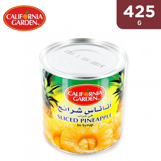 California Garden Sliced Pineapple (425 g) - delivered by Taw9eel Fast