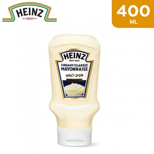 Heinz Creamy Classic Mayonnaise Squeezy 400 ml - delivered by Taw9eel Fast