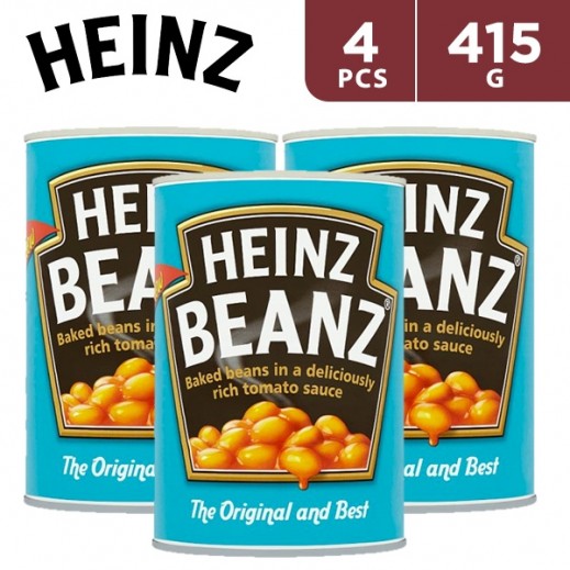 Heinz Baked Beans In Tomato Sauce (4 x 415 g)  