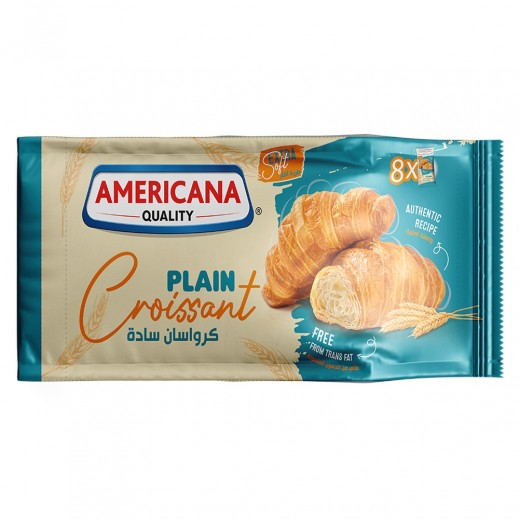 Americana Plain Croissant 8 Pcs 500 g  - delivered by Taw9eel Fast