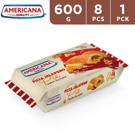 Americana Large Patee Pizza Jalapeno 600 g (8 Pieces)