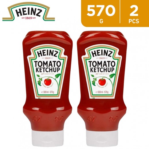 Heinz Tomato Ketchup 2 x 570 g	 - delivered by Taw9eel Fast